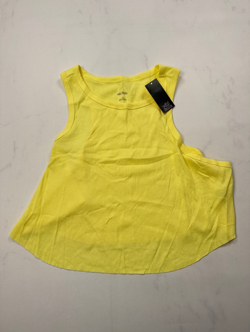 Wild Fable Wild Tank Top Yellow Modern Trendy - Womens 3X